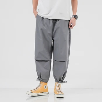 

Summer Casual Men Pants Unique Fashion Design Hip Hop Harem Pants Quality Outwear Sweatpants Casual Mens Joggers Joggingbroek