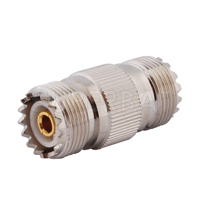 UHF Female to UHF Jack RF Coaxial Connector Cable Adapter