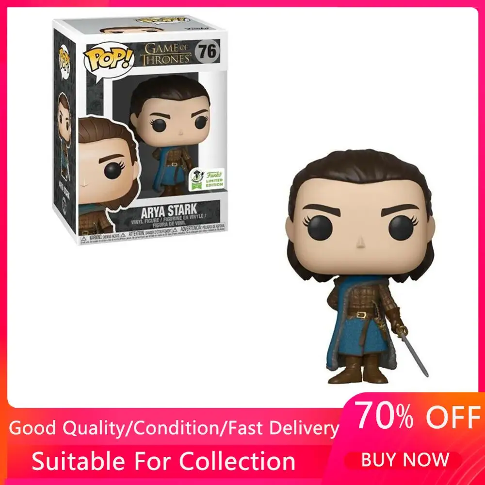 FUNKO POP персонаж из игры престолов аря Старк #76 виниловая экшн фигурка