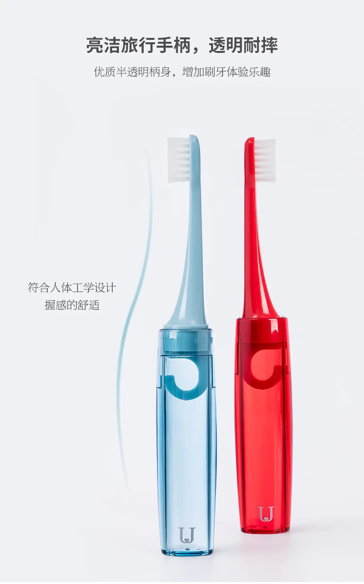 Zuo Dun Judy Soft Bristle Travel Toothbrush Portable Cute Mini COUPLE'S Toothbrush Storage Box Travel BEEKING