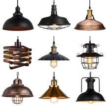 

Nordic Pendant Light Vintage Loft Lights Hanging Lamps for Ceiling Home Living Room Kitchen Modern Home Decor