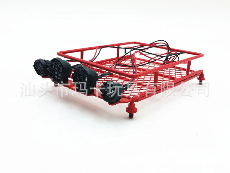 

1: 10 Climbing Car Accessories Model Car 1: 8 Rally Car Luggage Rack 1: 9 Light Included Roll Cage Support Top