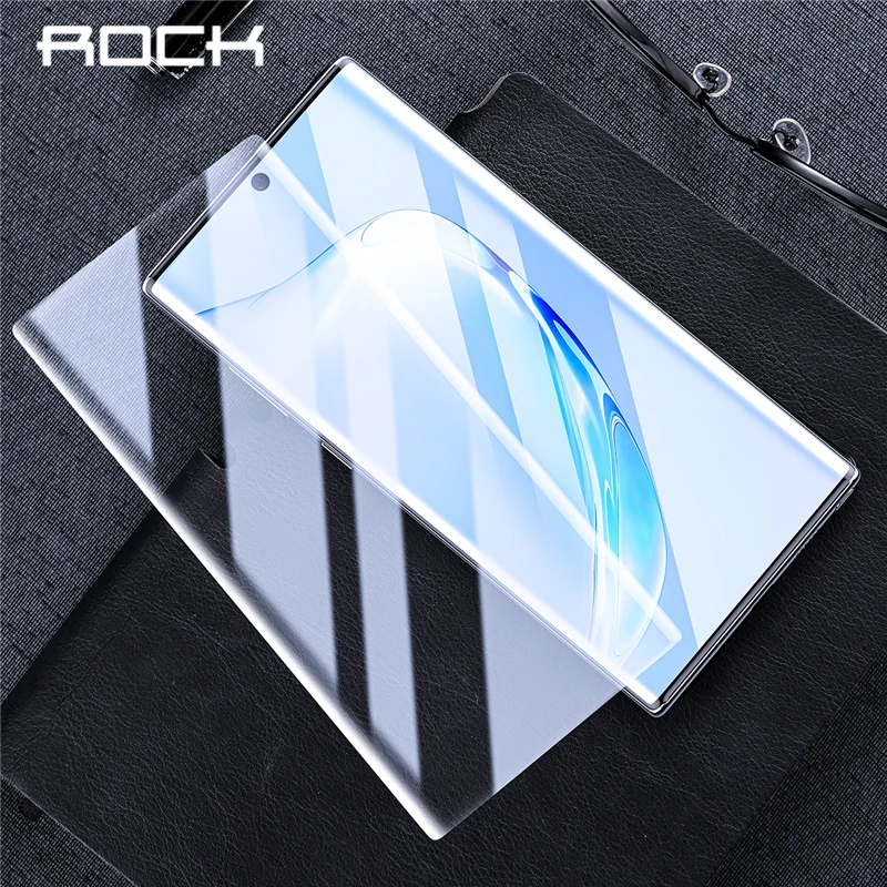 

ROCK Screen Protector Hydrogel Film For Samsung Galaxy Note 10 pro Protective Soft Full Curved Smooth Tactile Film Not Glass