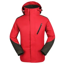 KLV брендовая мужская Высококачественная зимняя Лыжная куртка теплые спортивные куртки с капюшоном для мужчин профессиональная Верхняя одежда# A708