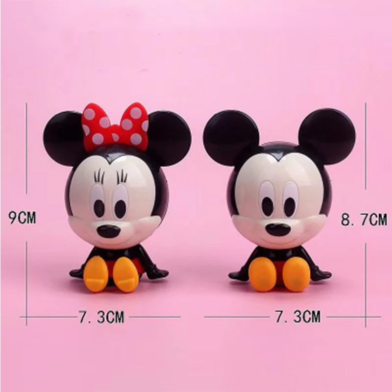 Couleur 2pc Set Decoration De Gateau De Dessin Anime Mickey Mouse Minnie Decoration De Patisserie Ornement De Gateau Fournitures De Decoration De Fete D Anniversaire Pour Bebe Cadeau D Anniversaire Rakuten