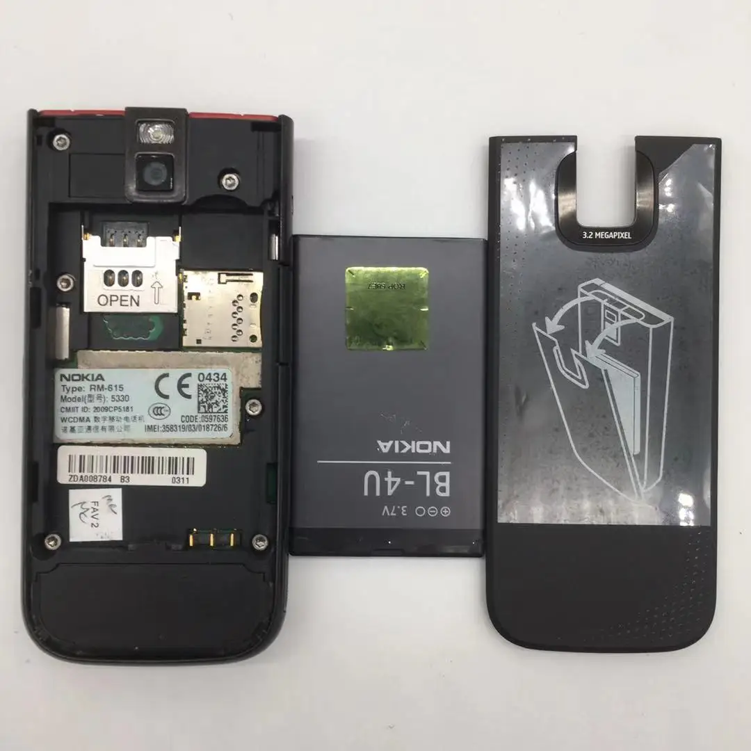 Nokia 5330 XpressMusic Refurbished-Original Unlocked NOKIA 5330   cheap Mobile Phone 1 year warranty iphone 12 refurbished