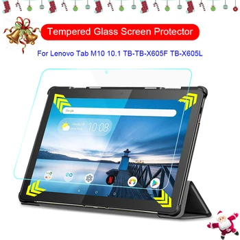 

For Lenovo Tab M10 10.1 TB-X605F TB-X605L Screen Protector Tab M10 10.1 TB-X505F TB-X605L Tempered Glass