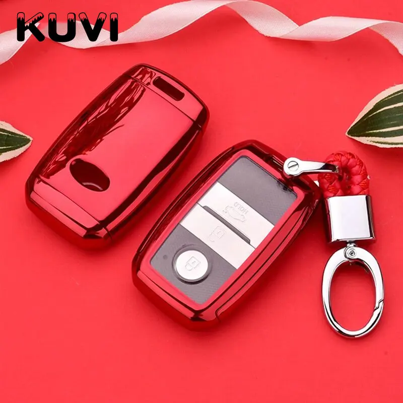 Чехол для автомобильных ключей из поликарбоната и ТПУ чехол смарт Kia