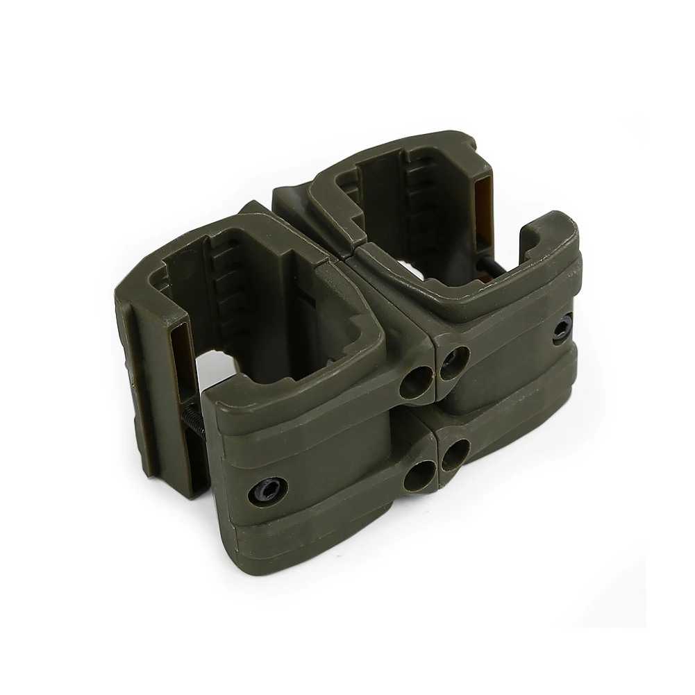Tactical Gun Rifle Dual Magazine Coupler for MP7 Clip Connector Airsoft Military Mag Clamp Parallel Link Speed Loader