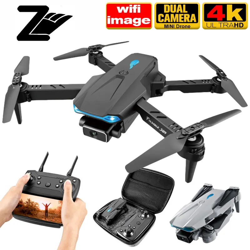 PROD 1005002593064163 S89 New 4K Drone HD Dual Camera Height
Maintainable Foldable Mini Dron wifi FPV Headless Mode Quadcopter
Headless Mode Toy