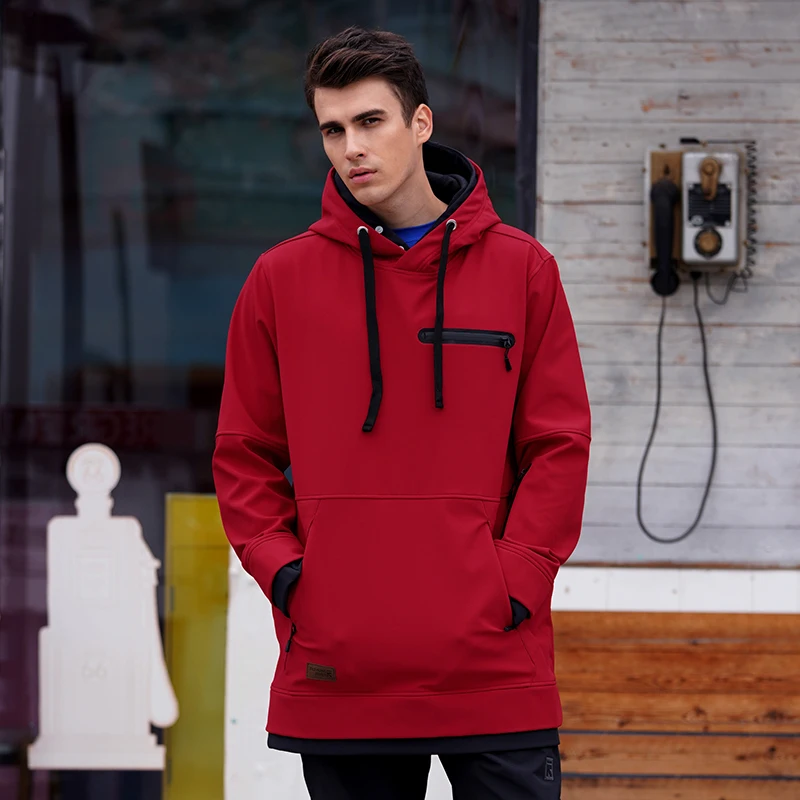 RUNNING RIVER Brand Men Snowboarding Hoodie High Quality Hooded outdoor Sports ski Snowboard Jacket 3 Colors #G6225W