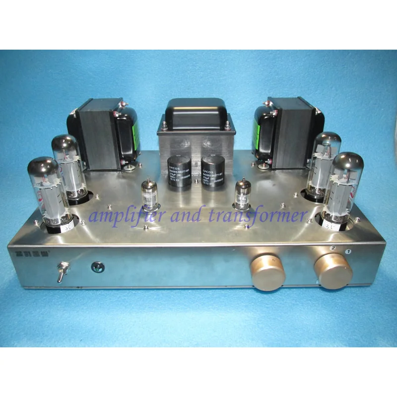 

American Dynaco line EL34 power amplifier, using British Quad Ⅱ cathode negative feedback output transformer