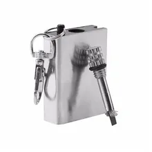 Без масла внутри спички нападающий керосин масляные зажигалки для сигарет спичечный инструмент для выживания Зажигалка кремневый огонь стартер