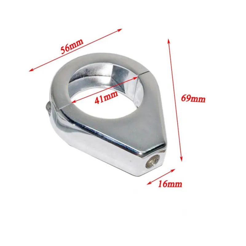 Алюминиевый Универсальный мотоцикл поворотники Монтажный кронштейн 39 мм 41 мм вилка трубы зажим для Harley Bobber Honda Yamaha