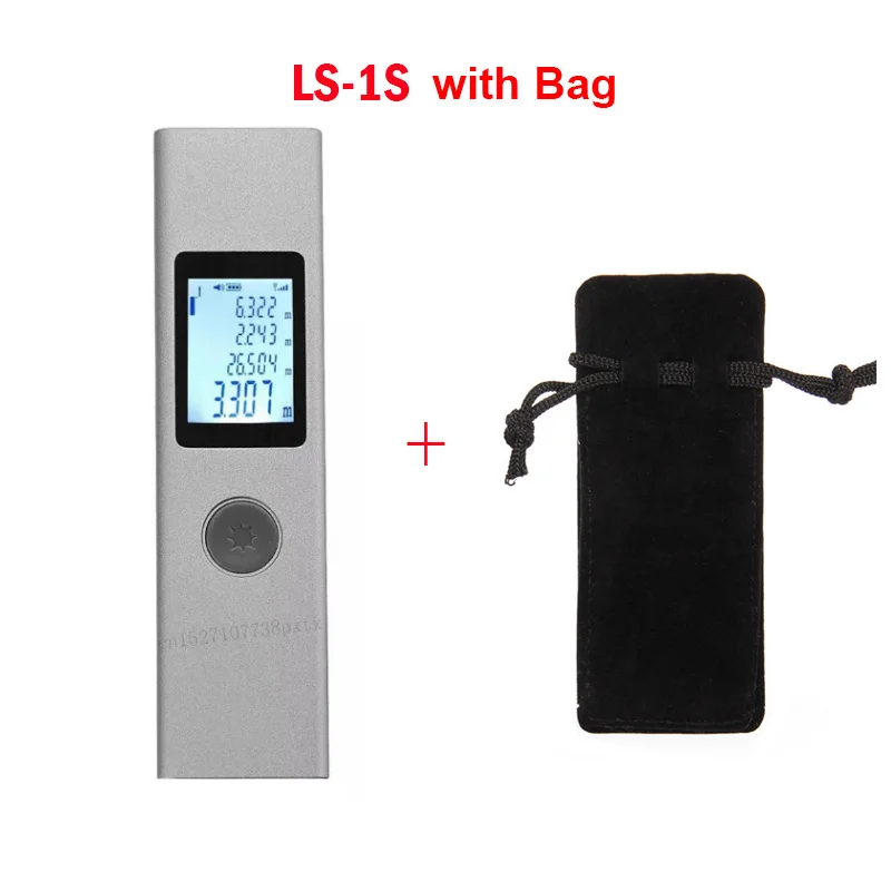 ls-1s with bag Xiaomi 40 м лазерный дальномер LS-1 лазерный дальномер высокоточное измерение портативное руководство на английском языке - Цвет: ls-1s with bag