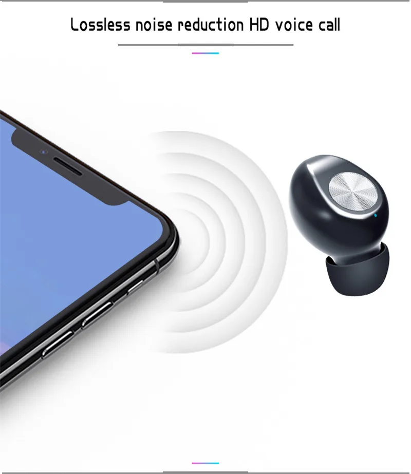 TWS Bluetooth, беспроводные наушники 5,0, сенсорное управление, водонепроницаемые, Автоматическое Сопряжение, гарнитура с 400 мАч, внешний аккумулятор для телефона