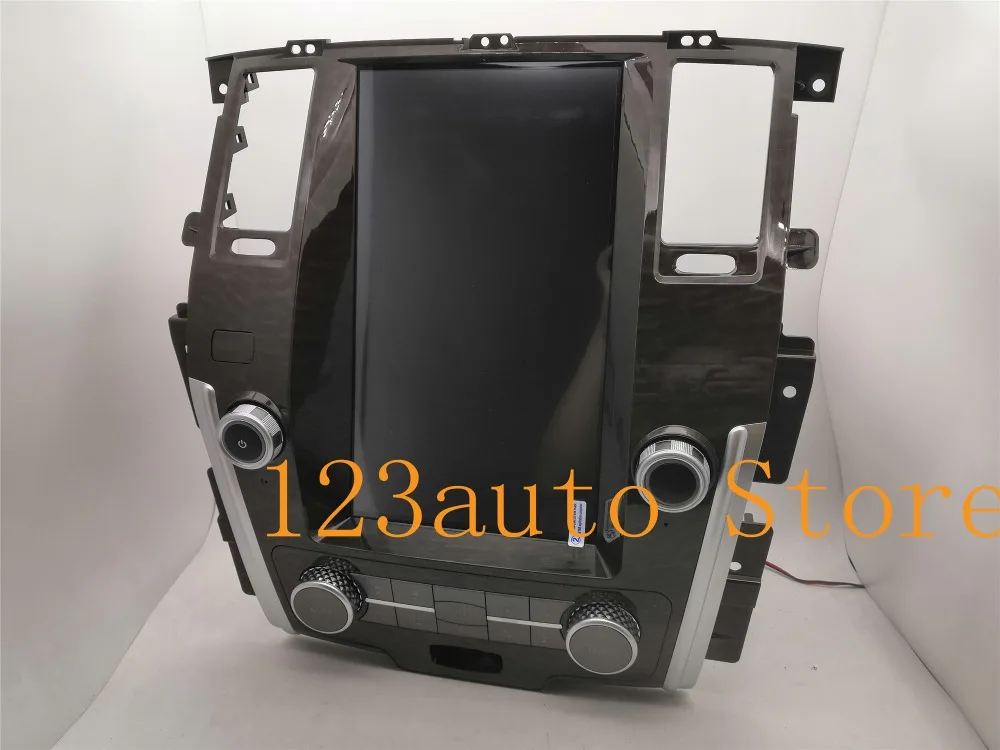 13,6 дюймов вертикальный Tesla стиль Android 8,1 автомобильный DVD gps плеер Мультимедиа naivigation для NISSAN PATROL 2010- PX6 HDMI