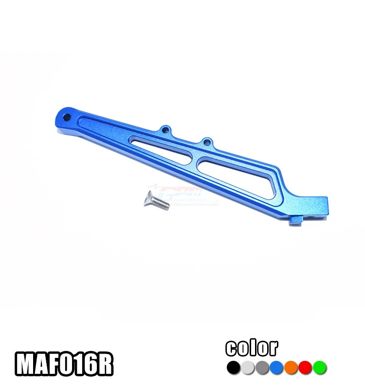 GPM алюминиевая задняя Скоба для шасси 1/7 ARRMA 4WD INFRACTION 6S BLX ALL ROAD STREET BASH ARA109001 RC