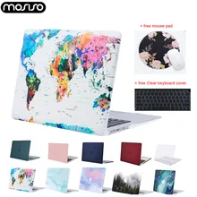 Жесткий чехол MOSISO для ноутбука Macbook Air Retina Pro 13 15 touch bar A1706 A1989 A2159 A1932