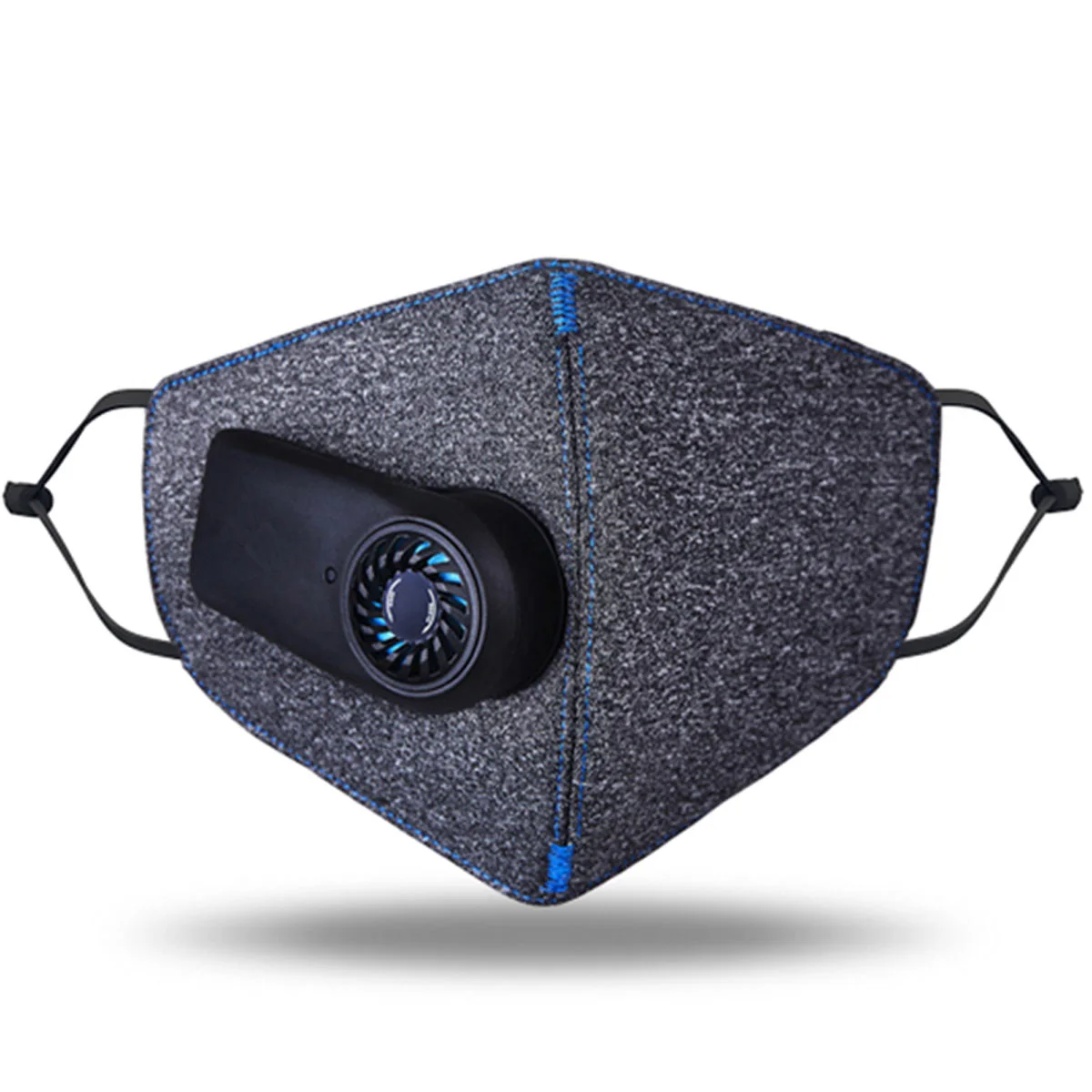 Mask Открытый Велоспорт маска для рта и лица PM2.5 анти-загрязнения респиратор фильтр с электроочиститель унисекс Пешие прогулки Бег - Цвет: Mask