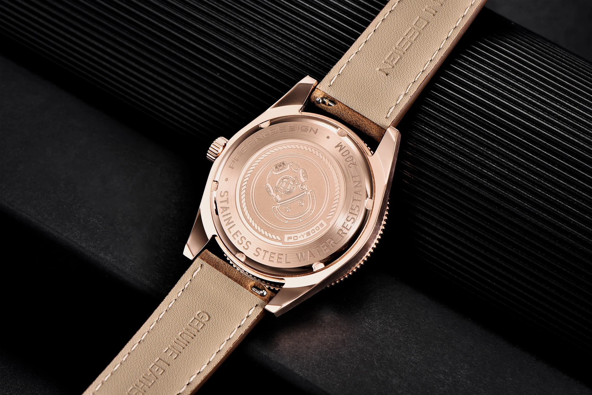 PAGANI DESIGN New Brand Watch Men's Mechanical Watch Stainless Steel Sapphire 200m Waterproof Clock Business Luxury Watch NH35
