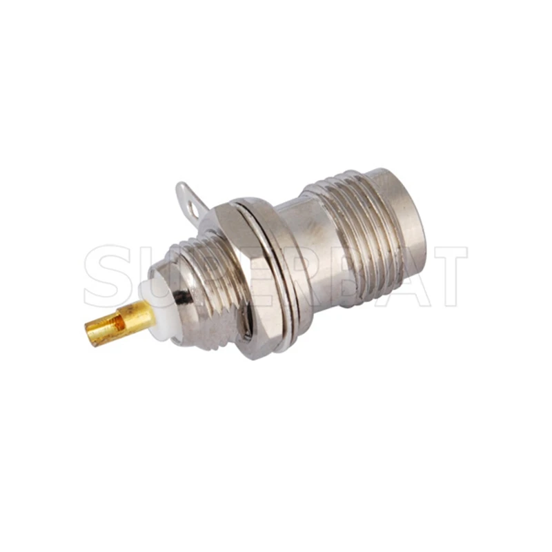 TNC Panel Mount Female RF Coaxial Connectors for Electronic Components