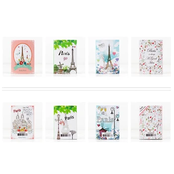 

New Paris Eiffel Tower 6 Folding Memo Pad Times Sticky Notes Memo Notepad Bookmark Gift Stationery