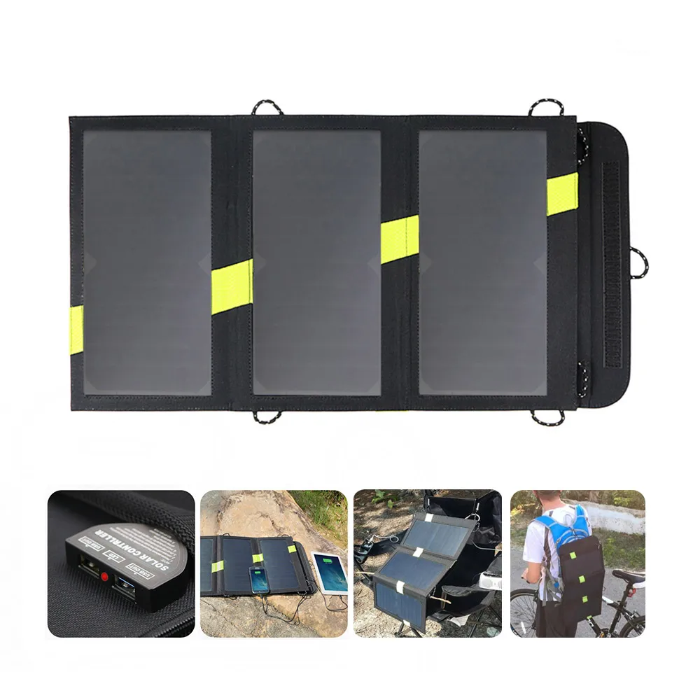 Высокоэффективное солнечное зарядное устройство для iPhone 11 X Xr Xs Max Huawei Xiaomi Samsung.|Солнечные элементы|   | АлиЭкспресс - Туризм лучшее ХКВТ