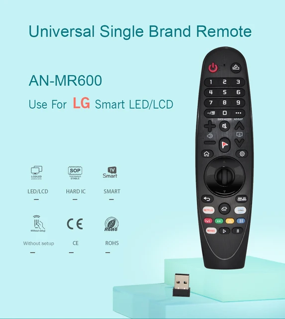 Magic Control Remoto Tv LG N-2013l Smart Universal Mando