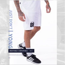 Ретро сетчатые крутые спортивные шорты спортивные баскетбольные шорты, короткие брюки из мягкого хлопка для взрослых брюки большого размера M-XXL