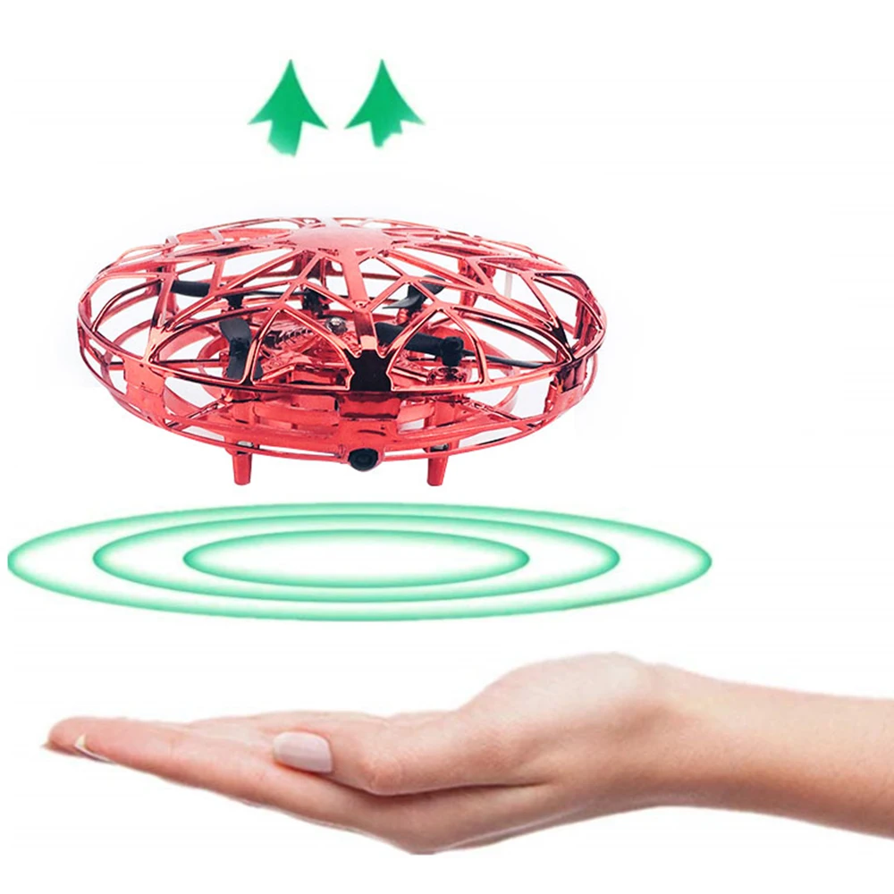 Мини НЛО Дрон анти-столкновения Летающий вертолет волшебный ручной НЛО мяч самолет зондирование индукции Дрон малыш электрическая электронная игрушка