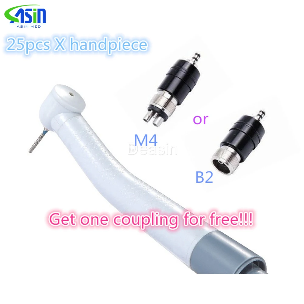 

25 pcs Anti-Infection Dental Disposable Plastic High Speed Handpiece tubine Single Use Personal Handpiece