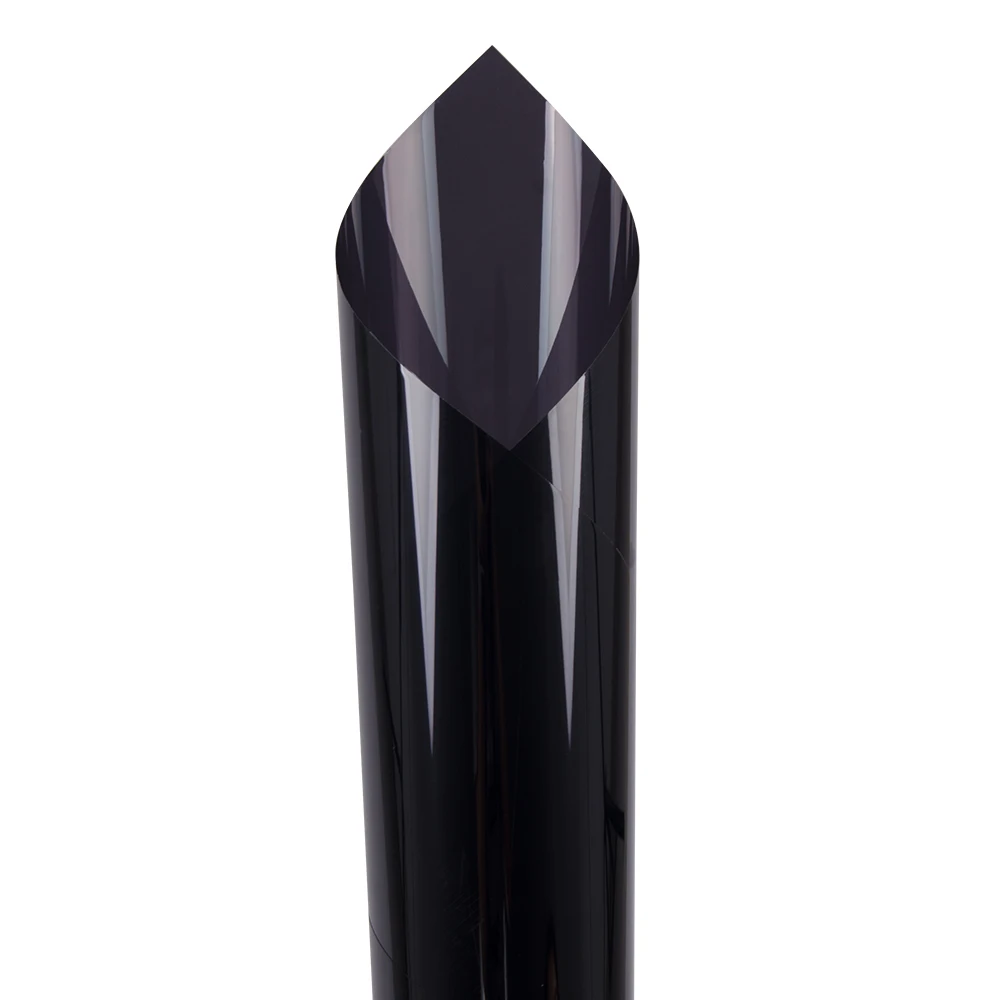 Sunice Темно-Черная оконная пленка 5% VLT УФ-защита нано керамический оттенок боковое окно автомобиля фольга Солнечная защита оттенок 1,52x10 м/6" x33ft