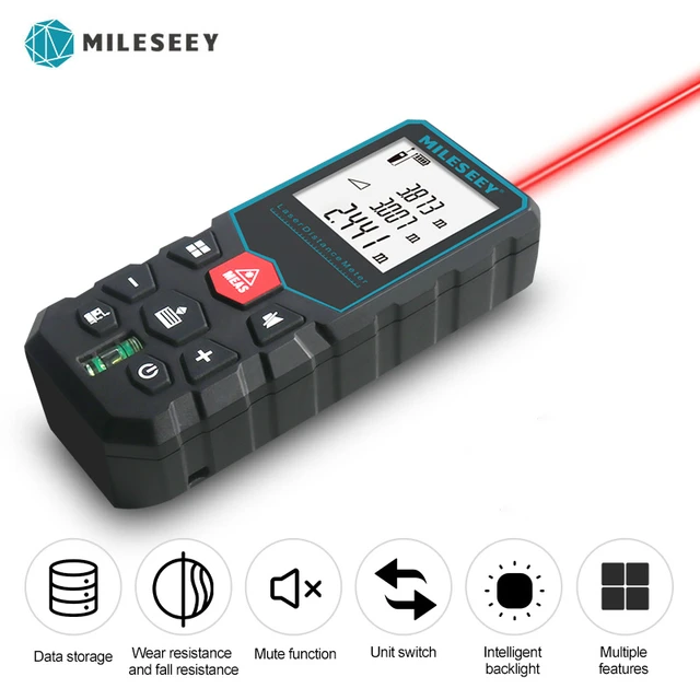 Mileseey X5 лазерный дальномер medidor laser profesional laser distance meter trena laser metro laser range finder X5