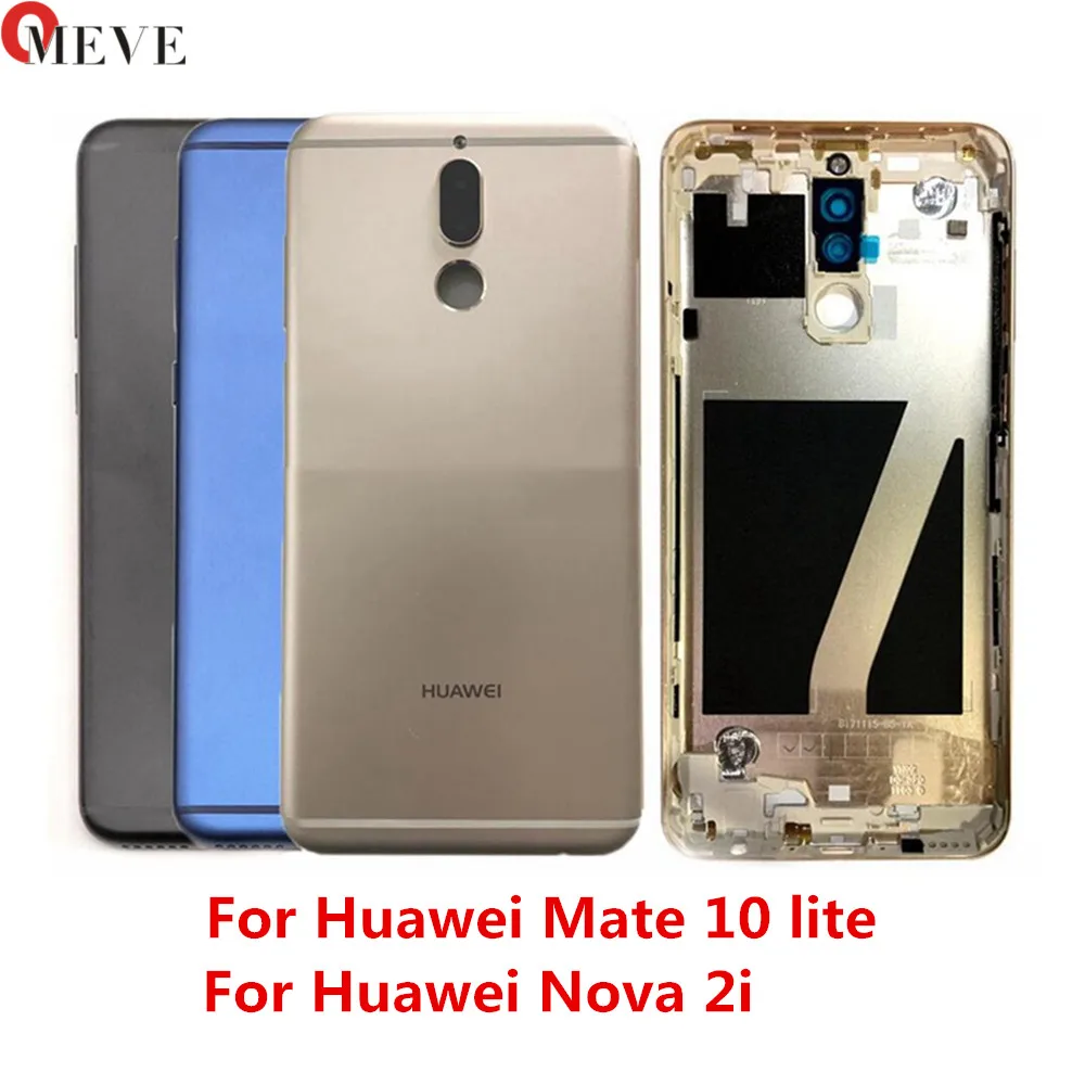 

NEW Original For Huawei Mate 10 lite Battery Cover G10 Rear Door Housing Back Case Replaced 5.9" Phone For Huawei Nova 2i