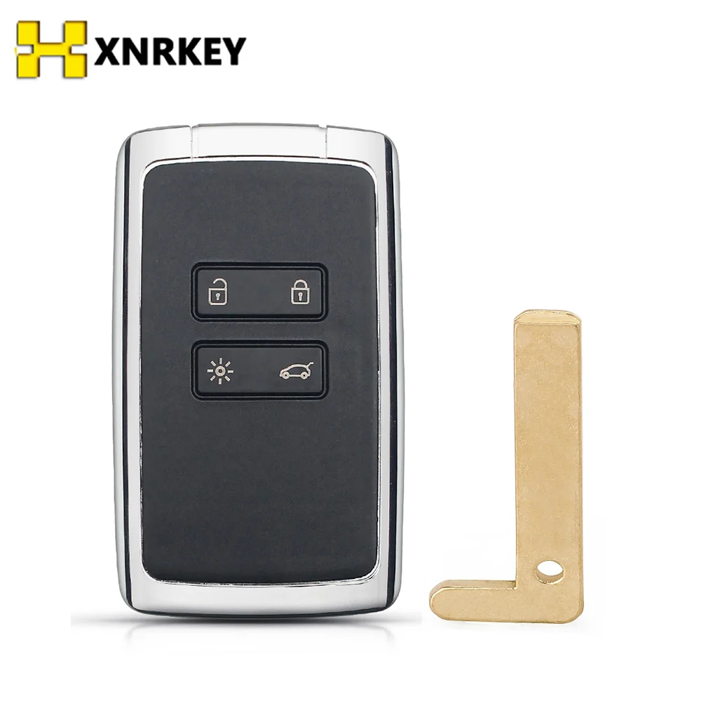 4 Buttons Key Shell Replacement Car Key Case For Renault Megane 4 Talisman 5 Espace 5 Kadjar with Blade XNRKEY