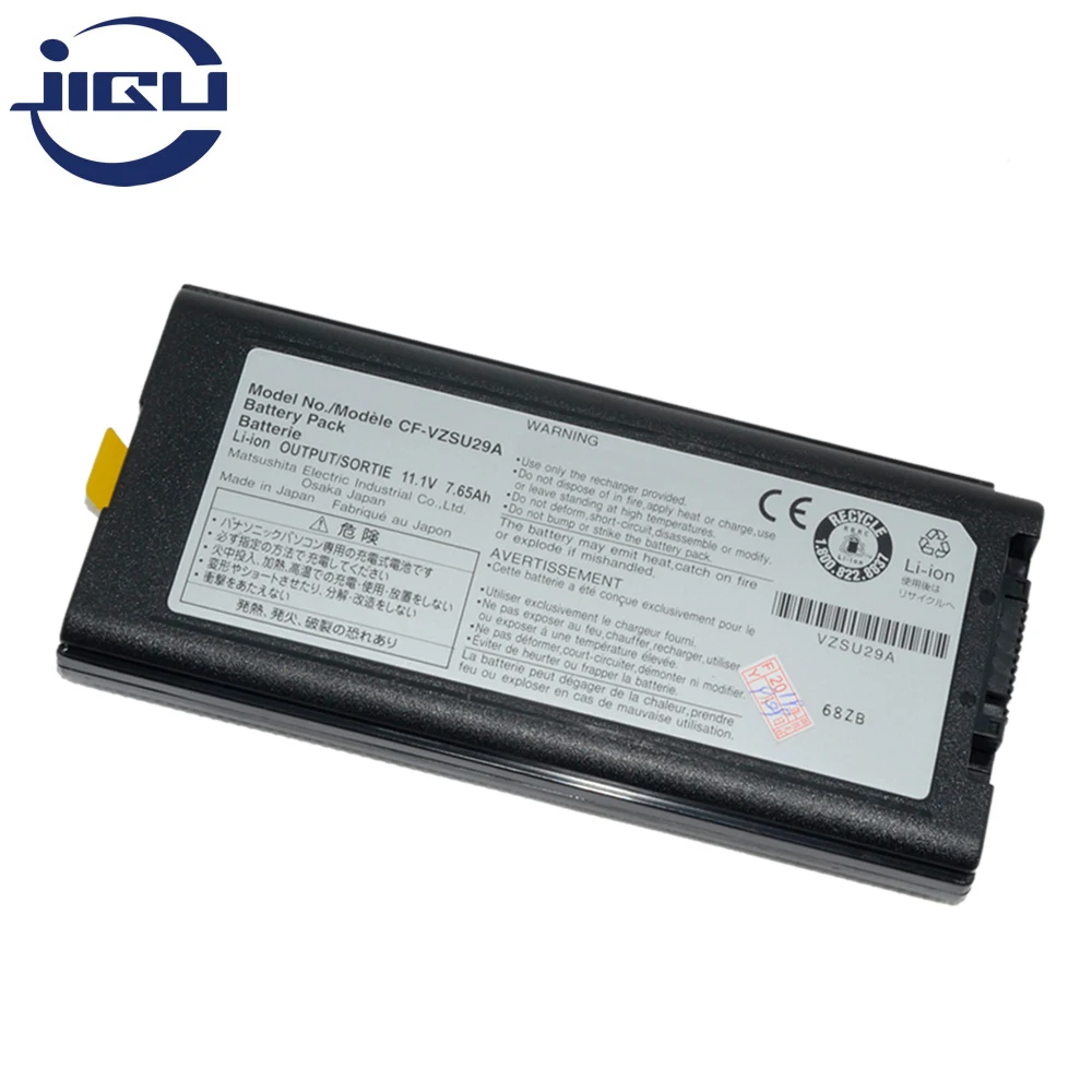 JIGU 9 ячеек ноутбук Батарея CF-VZSU29ASU VZSU29AU для цифрового фотоаппарата PANASONIC CF-29FC1AXS 29JC1AXS 29LW1AXS CF-51 52