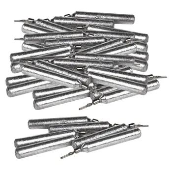

Replacement Sinkers Supplies 50pcs Cylinder Shape Lead Fisher Rotating
