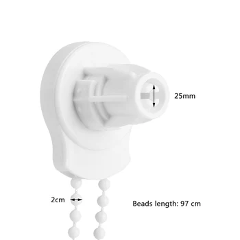 

25mm Roller Blind Shade Clutch Bracket Side Pulley Chain Repair Fitting Kits Window Treatments Fits About 25mm Diameter Tubes