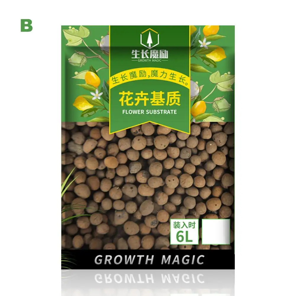 1L Organic Clay Pebbles 100% Natural Expanded Clay Pebbles for Hydroponic Gardening, Orchids, Drainage, Decoration, Aquaponics