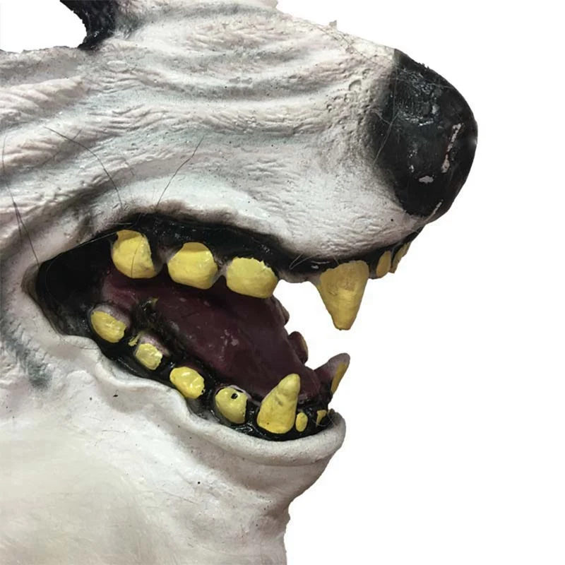 Wolf Head Shape Halloween Mask Horror Masquerade Props Festivel Halloween Masks Party Supplies