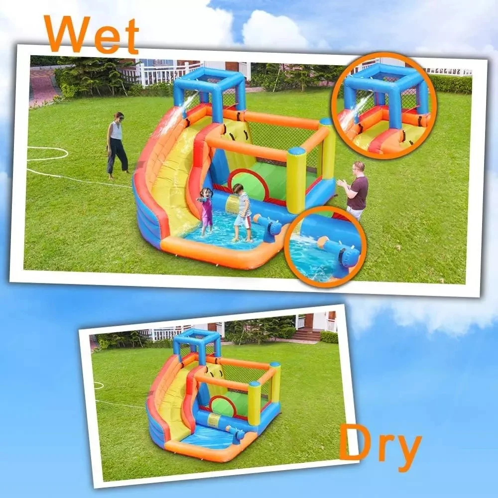 

Funworld Customized Kids Outdoor Playing Bouncy Castle Inflatable Bouncer Jumping Bouncing For Sale