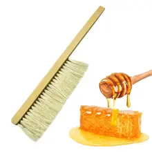 Щетка для пчеловодства, инструменты, деревянная Оса, щетка для подметания, два ряда конского хвоста, волосы, НОВАЯ щетка для пчеловодства, оборудование для пчеловодства