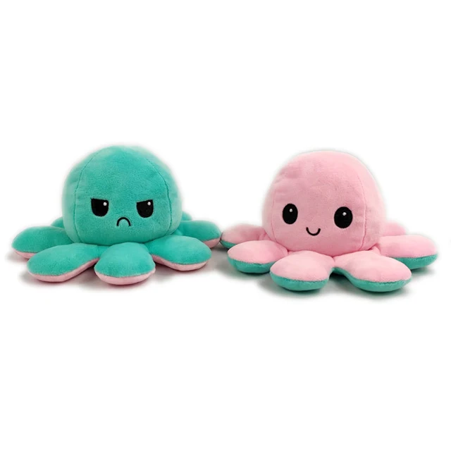 angry octopus plush