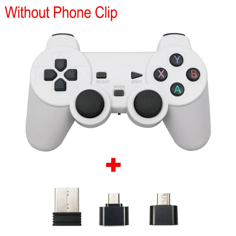 Wireless Gamepad For Android Phone/PC/PS3/TV Box Joystick 2.4G USB Joypad PC Game Controller For Xiaomi Smart Phone 