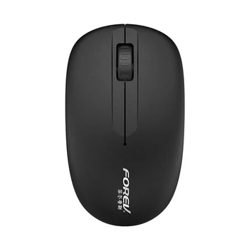 

HOT-FOREV FV-189 Wireless Mouse, 2.4G Silent Ergonomics Power Saving Optical Mouse, 1600 DPI High Precision, with USB Receiver