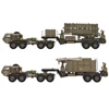 1/12 USA Missile Launcher Car Radar Military Truck  Offroad Unassembled Model KIT DIY Self-Assembly MenToy HobbyToki HG-804 805 6