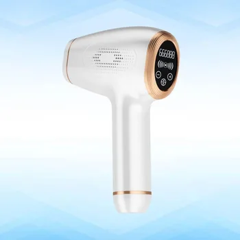 

1pc Durable Handheld Epilator IPL Hair Removal Machine Painless Hair Remover (White US Plug)