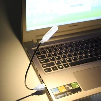 

USB Port Home Use Reading Lamp Travel Desk Decor For Students Notebook Computer Study Mini Book Light Bedroom Gift Flexible
