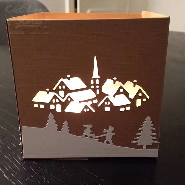 Village Country House Metal Cutting Dies Scrapbooking Stencil Die Cuts Card Making Decorative Craft Embossing New Dies For 2019